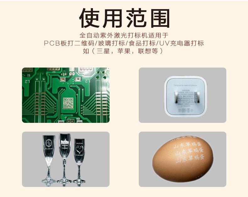 自動化二維碼激光打標機應(yīng)用產(chǎn)品