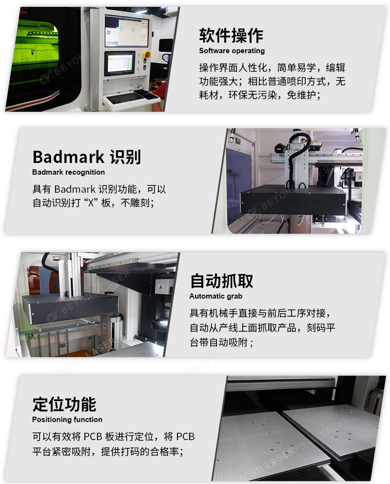 PCB大幅面自動(dòng)激光打碼機(jī)優(yōu)勢